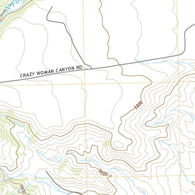 United States Geological Survey Klondike Ranch, WY (2021, 24000-Scale) digital map