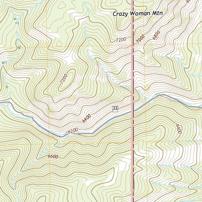 United States Geological Survey Klondike Ranch, WY (2021, 24000-Scale) digital map