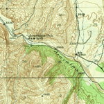 United States Geological Survey Klondyke, AZ (1943, 62500-Scale) digital map