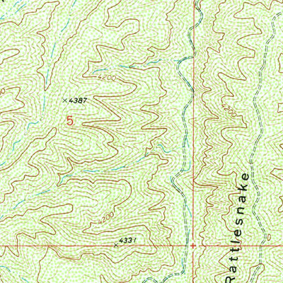 United States Geological Survey Klondyke, AZ (1972, 24000-Scale) digital map