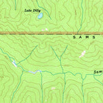 United States Geological Survey Kloochman Rock, WA (1956, 62500-Scale) digital map