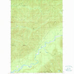 United States Geological Survey Kloochman Rock, WA (1990, 24000-Scale) digital map