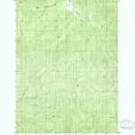 United States Geological Survey Kloster Mountain, OR (1986, 24000-Scale) digital map