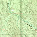 United States Geological Survey Kloster Mountain, OR (1986, 24000-Scale) digital map