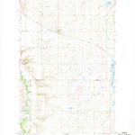 United States Geological Survey Kloten, ND (1967, 24000-Scale) digital map