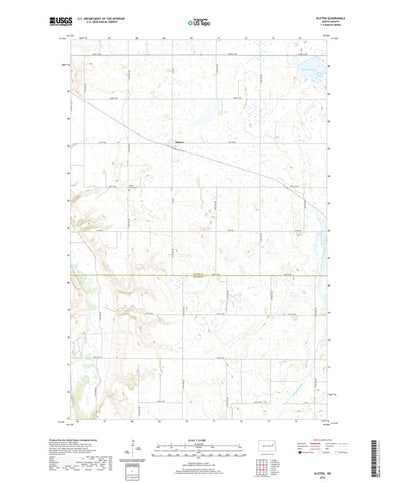 United States Geological Survey Kloten, ND (2020, 24000-Scale) digital map