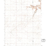 United States Geological Survey Klutz Canyon, WY (1990, 24000-Scale) digital map