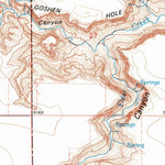 United States Geological Survey Klutz Canyon, WY (1990, 24000-Scale) digital map