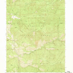 United States Geological Survey Kneecap Ridge, CA (1967, 24000-Scale) digital map