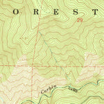 United States Geological Survey Kneecap Ridge, CA (1967, 24000-Scale) digital map