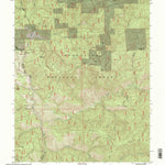 United States Geological Survey Kneecap Ridge, CA (1996, 24000-Scale) digital map