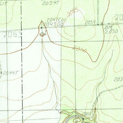 United States Geological Survey Knickerbocker NW, TX (1984, 24000-Scale) digital map