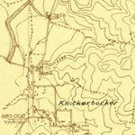 United States Geological Survey Knickerbocker, TX (1924, 48000-Scale) digital map