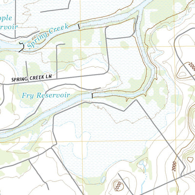 United States Geological Survey Knickerbocker, TX (2022, 24000-Scale) digital map