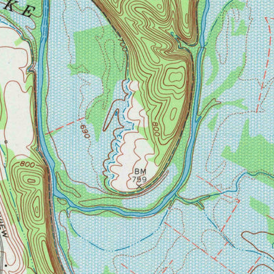 United States Geological Survey Knifley, KY (1970, 24000-Scale) digital map