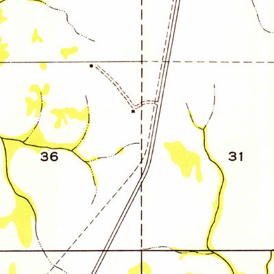 United States Geological Survey Knight, LA (1954, 31680-Scale) digital map