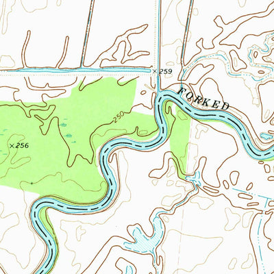 United States Geological Survey Knob Creek, TN (1972, 24000-Scale) digital map