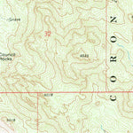 United States Geological Survey Knob Hill, AZ (1973, 24000-Scale) digital map