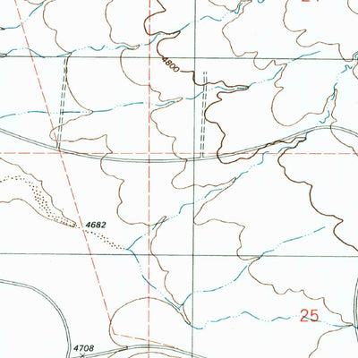 United States Geological Survey Knob Hill, AZ (1997, 24000-Scale) digital map