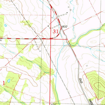 United States Geological Survey Knob Lick, MO (1980, 24000-Scale) digital map