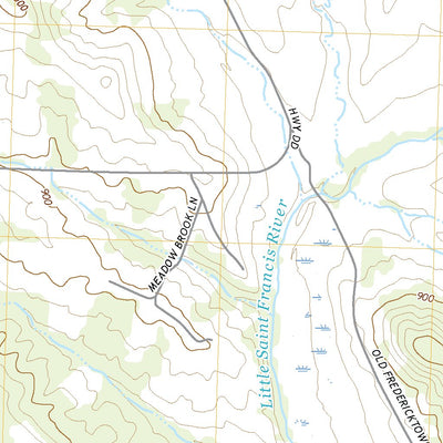 United States Geological Survey Knob Lick, MO (2021, 24000-Scale) digital map