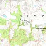 United States Geological Survey Knob Noster NW, MO (1961, 24000-Scale) digital map