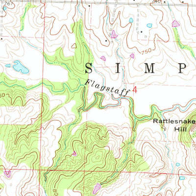 United States Geological Survey Knob Noster NW, MO (1961, 24000-Scale) digital map