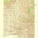 United States Geological Survey Knobby, MO (1935, 24000-Scale) digital map