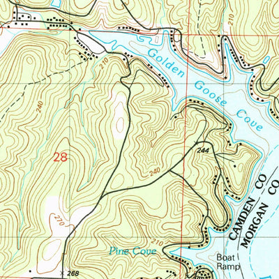 United States Geological Survey Knobby, MO (1983, 24000-Scale) digital map
