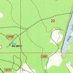 United States Geological Survey Knobcone Butte, CA (1993, 24000-Scale) digital map