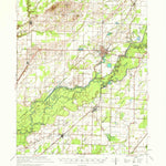 United States Geological Survey Knobel, AR-MO (1967, 62500-Scale) digital map