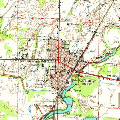 United States Geological Survey Knobel, AR-MO (1967, 62500-Scale) digital map