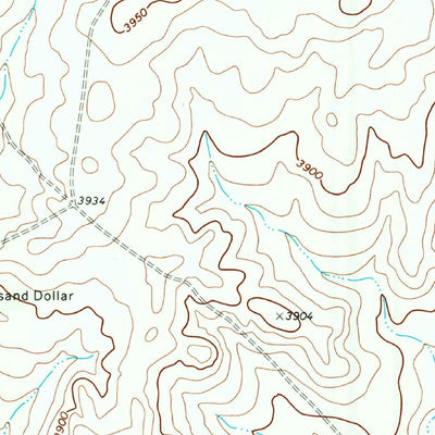 United States Geological Survey Knoblaw, TX (1971, 24000-Scale) digital map