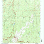 United States Geological Survey Knoll Lake, AZ (1998, 24000-Scale) digital map