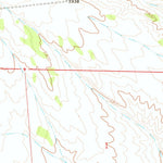 United States Geological Survey Knoll Mountain SE, NV (1968, 24000-Scale) digital map