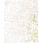 United States Geological Survey Knott Creek, NV (1990, 24000-Scale) digital map