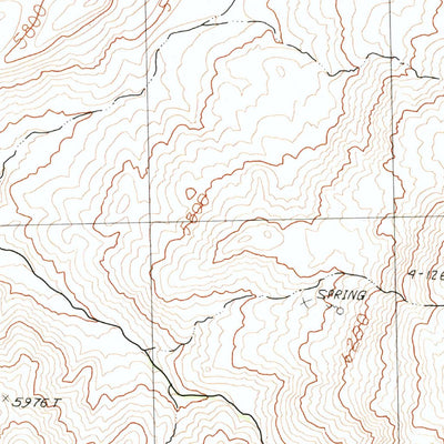 United States Geological Survey Knott Creek, NV (1990, 24000-Scale) digital map