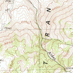 United States Geological Survey Knott Creek, NV (1990, 24000-Scale) digital map