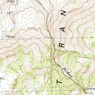 United States Geological Survey Knott Creek, NV (1990, 24000-Scale) digital map