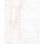 United States Geological Survey Knott Creek Ranch, NV (1990, 24000-Scale) digital map