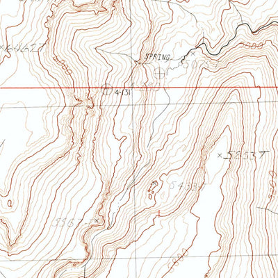 United States Geological Survey Knott Creek Ranch, NV (1990, 24000-Scale) digital map