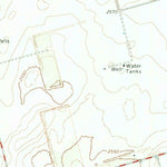 United States Geological Survey Knott SE, TX (1966, 24000-Scale) digital map