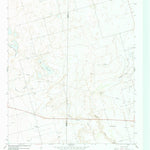 United States Geological Survey Knott SW, TX (1966, 24000-Scale) digital map