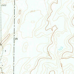 United States Geological Survey Knott SW, TX (1966, 24000-Scale) digital map
