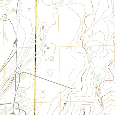 United States Geological Survey Knott SW, TX (2022, 24000-Scale) digital map