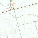 United States Geological Survey Knott, TX (1966, 24000-Scale) digital map