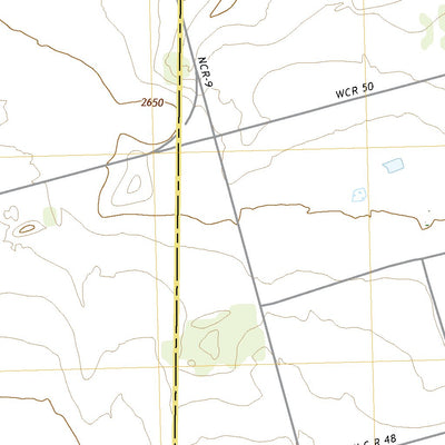 United States Geological Survey Knott, TX (2022, 24000-Scale) digital map