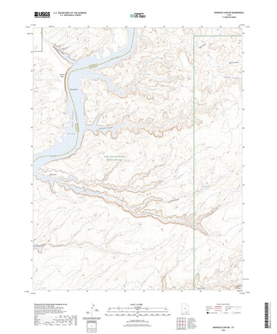 United States Geological Survey Knowles Canyon, UT (2023, 24000-Scale) digital map
