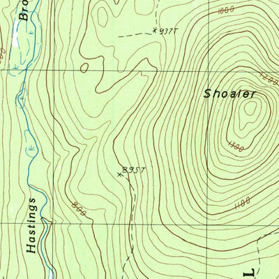 United States Geological Survey Knowles Corner, ME (1986, 24000-Scale) digital map