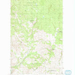 United States Geological Survey Knowlton Knob, WA (1989, 24000-Scale) digital map